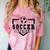 Soccer Senior Night Soccer Senior 2025 Graduation 30 Comfort Color Blast T-Shirt Clay
