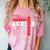 Soccer Senior Night Soccer Senior 2025 Graduation 5 Comfort Color Blast T-Shirt Clay