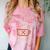 Social Battery Drain I'm So Over It Introvert Homebody Line Comfort Color Blast T-Shirt Clay
