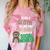 Social Work Student Masters Degree Graduation Comfort Color Blast T-Shirt Clay