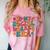 In My Social Worker Era Cute Social Worker Graduation MSW Comfort Color Blast T-Shirt Clay
