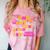 Social Worker T Shirt Graduation Social Work Month Comfort Color Blast T-Shirt Clay