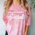 Socially Awkward I'm Awkwardly Social Introvert Comfort Color Blast T-Shirt Clay