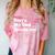 Sorry My Bed Needs Me Deadpan Design For Introverts Comfort Color Blast T-Shirt Clay Sorry My Bed Needs Me Deadpan Design For Introverts Comfort Color Blast T-Shirt Clay