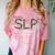 Speech Therapy Graduation For CCC-SLP Therapist Comfort Color Blast T-Shirt Clay