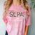 Speech Therapy Graduation For SLPA Therapist Comfort Color Blast T-Shirt Clay