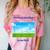 Out Standing In Her Field Graduation Tee Comfort Color Blast T-Shirt Clay