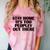 Stay Home It's Too Peopley Out There Sarcastic Introvert Comfort Color Blast T-Shirt Clay