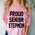 Stepmom Stepmother SEN18R Grad Senior Graduation Party Shirt Comfort Color Blast T-Shirt Clay