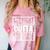 Straight Outta 5th Grade Graduation Motivational Comfort Color Blast T-Shirt Clay