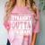Straight Outta 8th Grade Class Of 2022 Shirt Graduation Comfort Color Blast T-Shirt Clay