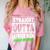 Straight Outta Junior High School Class Of 2022 Graduation Comfort Color Blast T-Shirt Clay