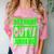 Straight Outta Junior High School Graduation T-Shirt Comfort Color Blast T-Shirt Clay