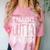 Straight Outta Junior High Shirt Graduation Idea Comfort Color Blast T-Shirt Clay