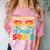 Summer Vacation Graduation Cruise Squad 2026 Matching Comfort Color Blast T-Shirt Clay