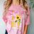 Sunflower Teach Love Inspire Cool Graduation Teacher School Comfort Color Blast T-Shirt Clay