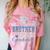 Super Proud Brother Of 2026 Graduate Graduation Family Comfort Color Blast T-Shirt Clay