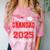 Super Proud Grandad Of 2025 Graduate Graduation Family Premium Comfort Color Blast T-Shirt Clay