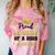 Super Proud Little Sister Of 2025 Graduate Graduation Family Comfort Color Blast T-Shirt Clay