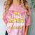 Super Proud Nephew Of 2025 Graduate Senior Graduation Family Comfort Color Blast T-Shirt Clay