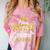 Super Proud Sister Of 2025 Graduate Senior Graduation Family Comfort Color Blast T-Shirt Clay