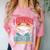 I Survived My Bachelor's Degree Party Bachelor Graduation Comfort Color Blast T-Shirt Clay