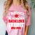 I Survived My Boyfriend's Bachelor's Degree Graduation Comfort Color Blast T-Shirt Clay