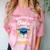 I Survived My Dad's Master's Degree Graduation Comfort Color Blast T-Shirt Clay