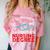 I Survived My Daughter's Nurse Degree School Graduation Comfort Color Blast T-Shirt Clay