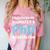 i Survived My Daughters Phd Dissertation College Graduation Comfort Color Blast T-Shirt Clay