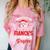 i Survived My Fiance's Nursing Degree Graduation Gifts Comfort Color Blast T-Shirt Clay
