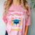 I Survived My Girlfriend's Bachelor's Degree Graduation Comfort Color Blast T-Shirt Clay