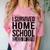 I Survived Home School Class Of 2018 Graduation Comfort Color Blast T-Shirt Clay