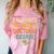 i Survived My Moms Doctoral Degree Doctorate Graduation Comfort Color Blast T-Shirt Clay