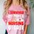 I Survived My Mom's Nursing Degree Graduation Day 2026 Comfort Color Blast T-Shirt Clay