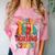 I Survived Nursing School Class Of 2025 Proud Graduation Comfort Color Blast T-Shirt Clay