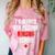 I Survived Her Passing Nursing School Graduation Comfort Color Blast T-Shirt Clay