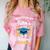 I Survived My Sister's Nursing Degree Graduation Comfort Color Blast T-Shirt Clay