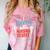 I Survived My Sister'S Nursing Degree Sis Nurse Graduation Comfort Color Blast T-Shirt Clay