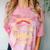 Survived My Wife's Master's Degree College Graduation Comfort Color Blast T-Shirt Clay