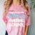 i Survived My Wifes Nursing School Degree Graduation Party Comfort Color Blast T-Shirt Clay