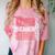 Swimming Senior Night Swimming Senior 2025 Graduation 40 Comfort Color Blast T-Shirt Clay