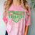 Swimming Senior Night Swim Senior 2026 Graduation 32 Comfort Color Blast T-Shirt Clay