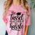 The Tassel Was Worth The Hassle Graduation Comfort Color Blast T-Shirt Clay