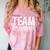 Team Overthinker Introvert Comfort Color Blast T-Shirt Clay Team Overthinker Introvert Comfort Color Blast T-Shirt Clay