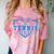 Tennis Senior Night Tennis Senior 2025 Graduation 40 Comfort Color Blast T-Shirt Clay