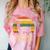Test Day No Probllama Silhouette Teacher Student Graduation Comfort Color Blast T-Shirt Clay