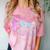 Tie Dye Senior 24 Class Of 2024 Seniors Graduation 24 Comfort Color Blast T-Shirt Clay