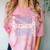 Track Senior Night Track Senior 2025 Graduation 50 Comfort Color Blast T-Shirt Clay