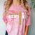 Volleyball Senior Night Volleyball Senior 2025 Graduation 14 Comfort Color Blast T-Shirt Clay